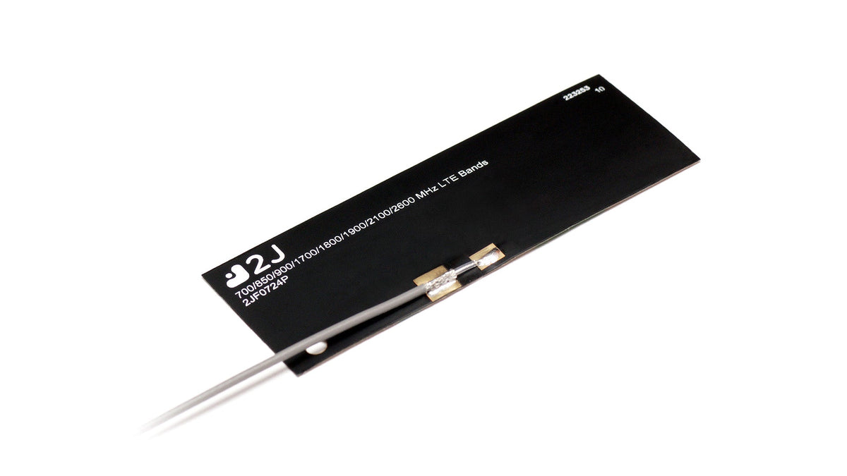 2JF0724P 4G/LTE flexible Klebemontageantenne U.FL 15cm