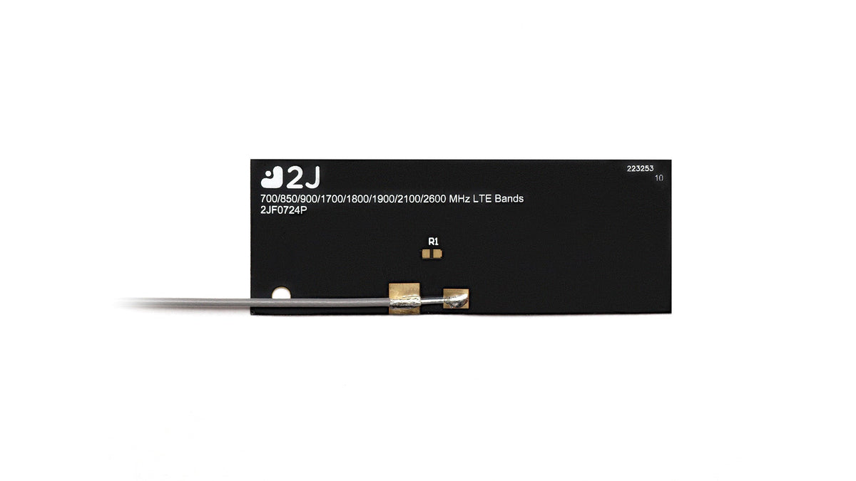 2JF0724P 4G/LTE flexible Klebemontageantenne U.FL 15cm