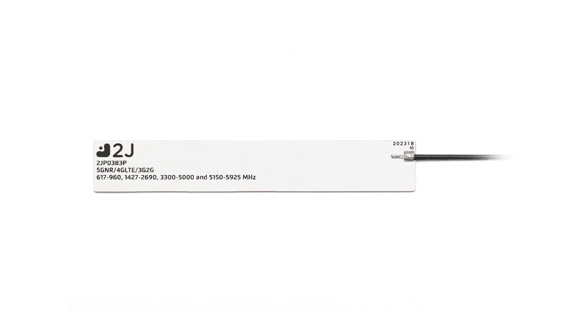 2JP0383P 5G adhesive mount Antenna U.FL 15cm