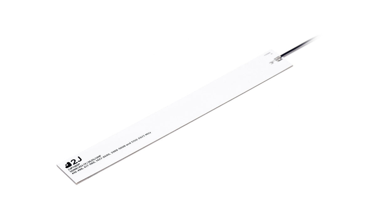 2JP1180P 5G, UHF, 4G/LTE, 3G, 2G Antenna adhesive U.FL 18cm