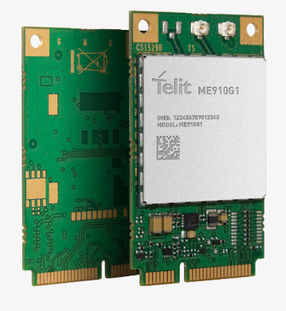 Telit , GPS , GLONASS , NB1 Modul ME910G1-WW-PCIe, Fallback 2G