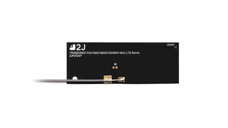 2JF0724P 4G/LTE flexible Klebemontageantenne U.FL 15cm