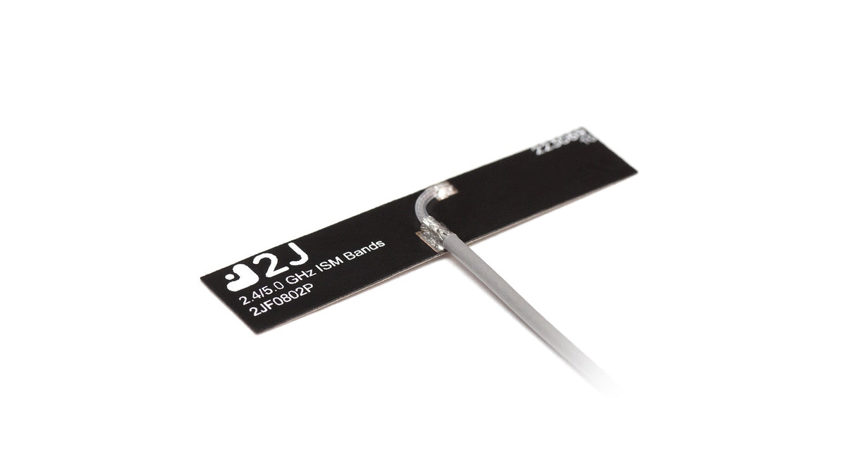 2JF0802P WLAN 6E/7, ISM flexible PCB-Klebemontageantenne U.FL 10cm