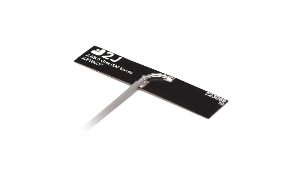 2JF0802P WLAN 6E/7, ISM flexible PCB-Klebemontageantenne U.FL 10cm
