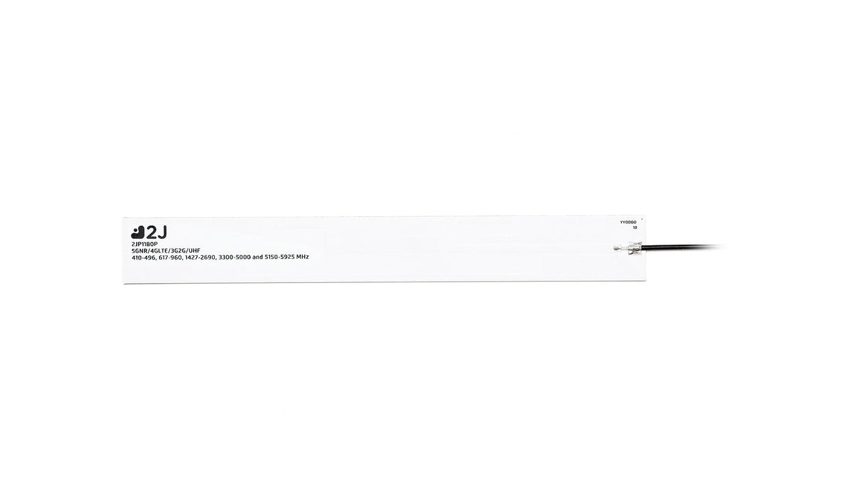2JP1180P 5G, UHF, 4G/LTE, 3G, 2G Antenna adhesive U.FL 18cm