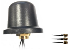 3-in-1 Multi-Band 4G+GNSS IoT Antenna, 2x2 MIMO, IP67 Rated