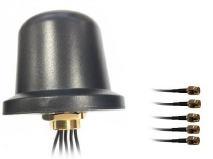 5-in-1-Multiband-5G+GNSS-IoT-Antenne, 4x4 MIMO, IP67-zertifiziert 