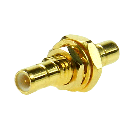 HF-Adapter SMB/F Bulkhead auf SMB/F