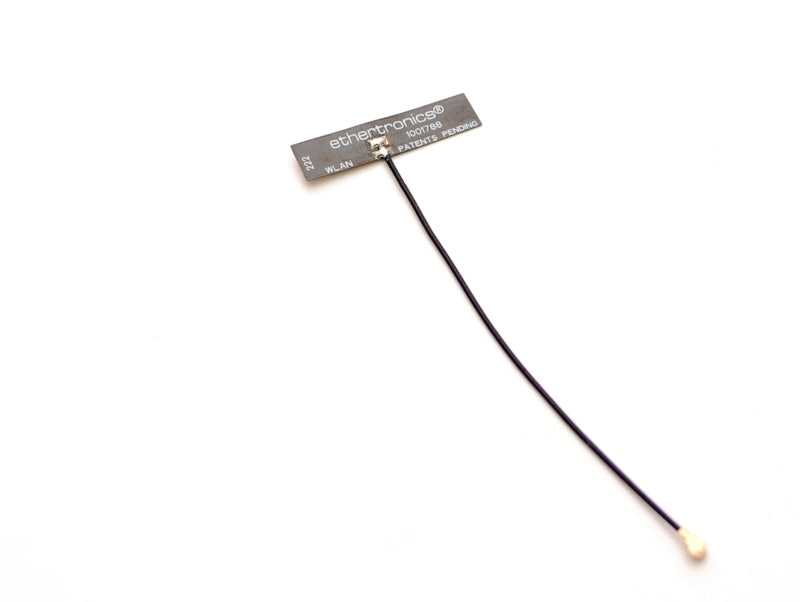 Ethertronics (1001790) PCB Embedded Antenna with 1 Cable Bluetooth/WiFi 2,4/WiFi 4.8-5.9/