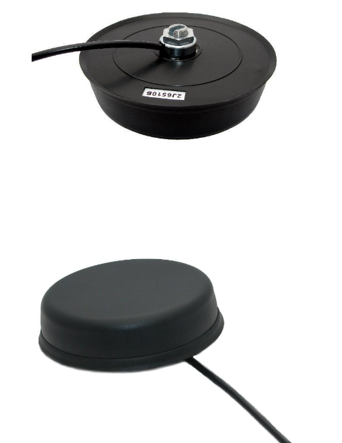 Screwable Puck Antenna with 1 Cable ISM/