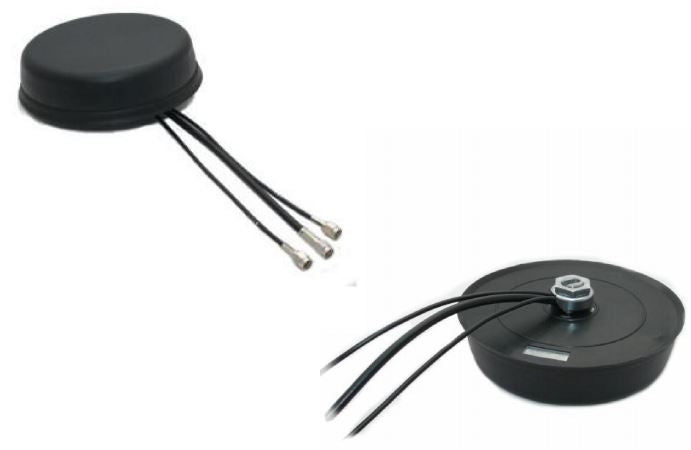 Magnetic Puck Antenna with 3 Cable 2G/3G/4G/GPS/Bluetooth/WiFi 2,4/