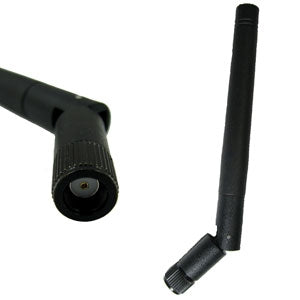 Screwable Small Stubby Antenna  with 1 Connector for Bluetooth/WiFi 2,4/