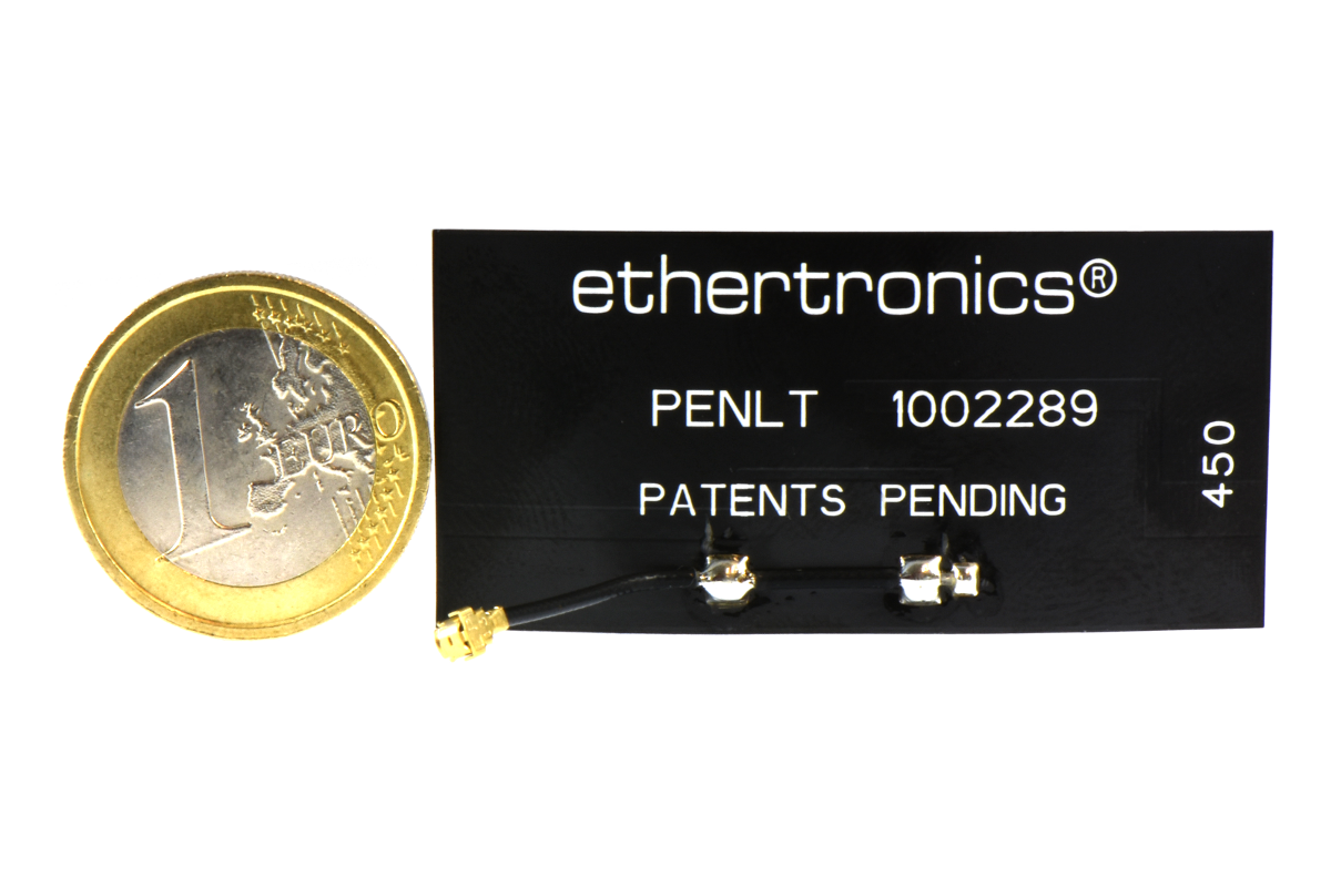 Ethertronics (AMAN 1003030ST02) SMT Embedded Antenna with Embedded Cable Bluetooth/WiFi 2,4/WiFi 4.8-5.9/
