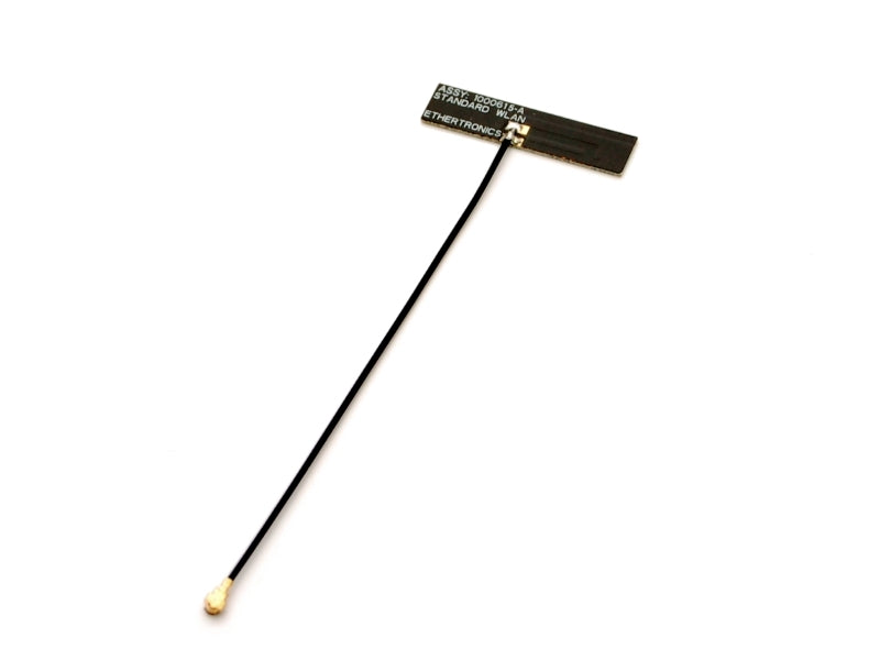 Ethertronics (1000617-A) PCB Embedded Antenna with 1 Cable Bluetooth/WiFi 2,4/WiFi 4.8-5.9/