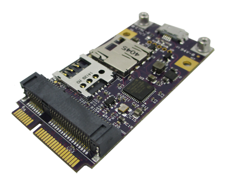 GW16103 Mobilfunk-SIM- und MicroSD-Mini-PCIe-Erweiterungskarte