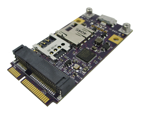 GW16103 Cellular SIM & MicroSD Mini-PCIe Expansion Card