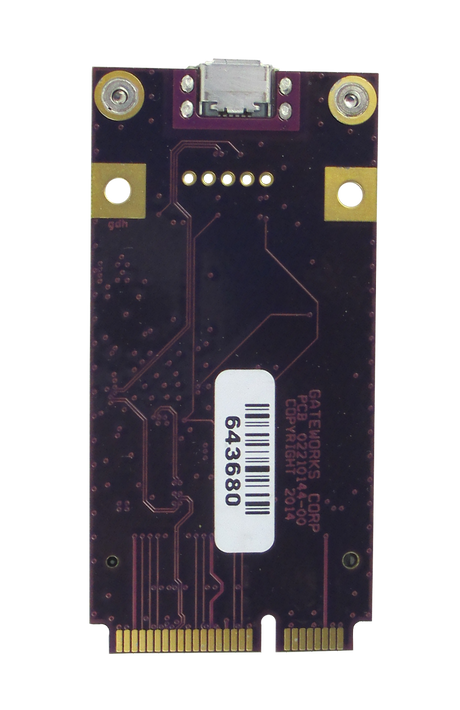 GW16103 Mobilfunk-SIM- und MicroSD-Mini-PCIe-Erweiterungskarte