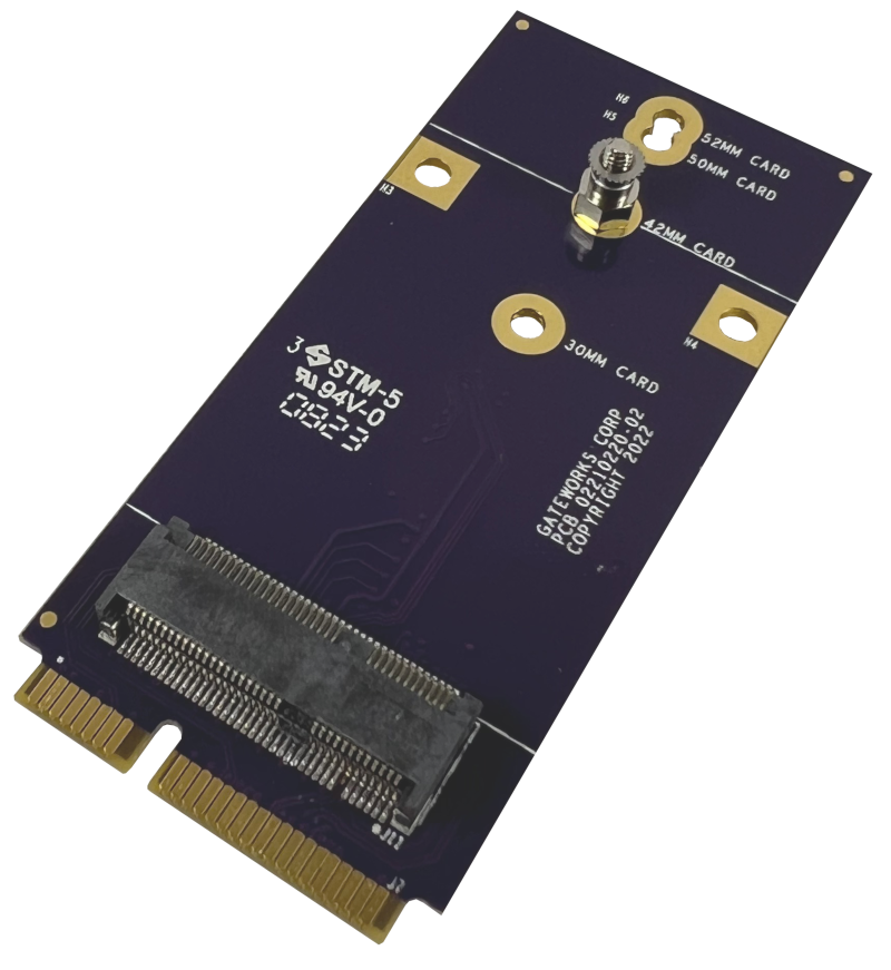 GW16151 Mini-PCIe-auf-M.2-E-Key-PCIe für WLAN-Funkmodule