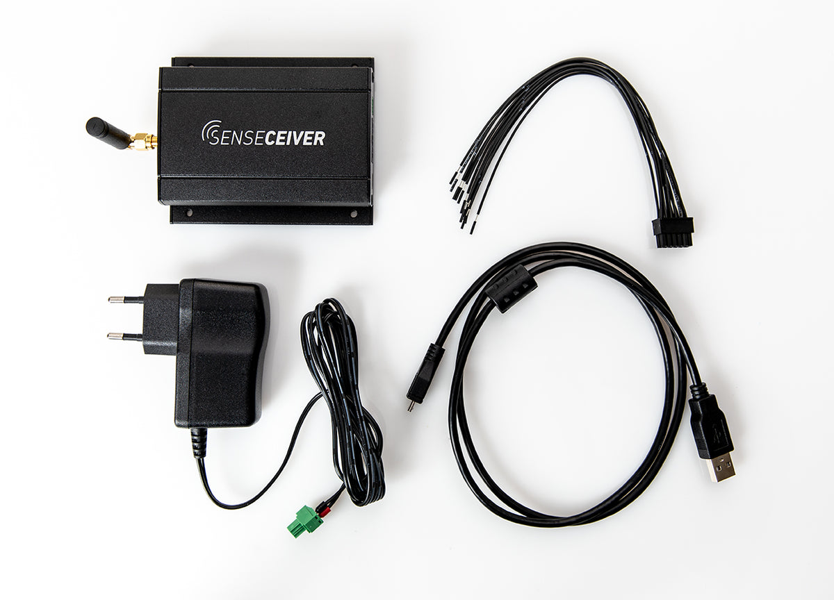 SenseCeiver 4 x 4-20 mA – Industrielles drahtloses LTE-IoT-Gateway – 2. Generation (Set)